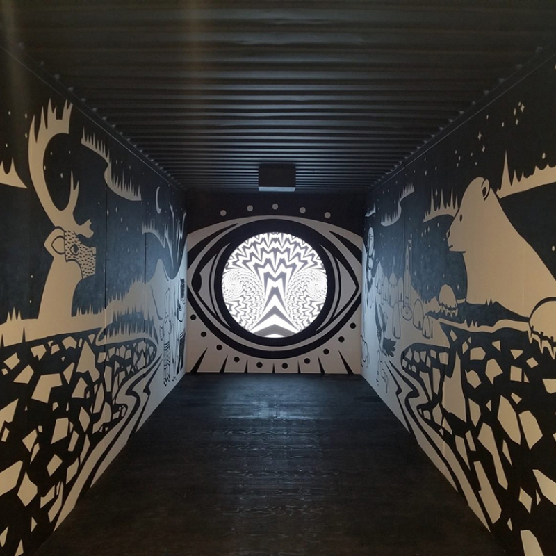 Glenn Gear - Inua Sea Can Installation - 2021