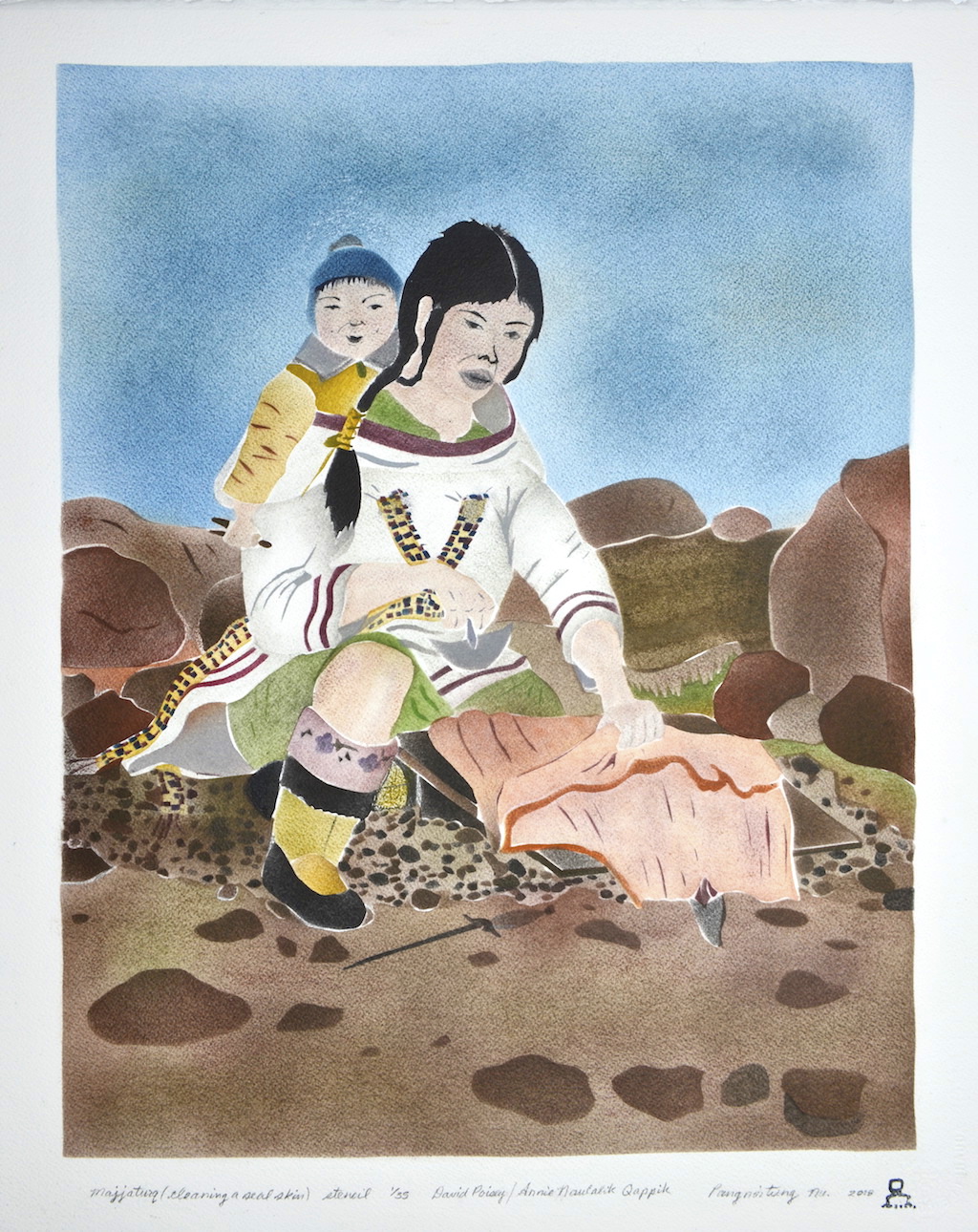 Majjaturq (Cleaning a Sealskin) (2018)