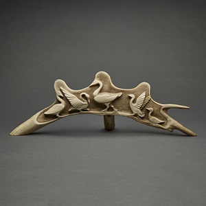 Untitled (Relief Carved Panel of Geese) (1963)