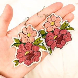 Embroidered Earrings (2020)