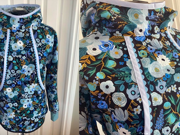 Blue floral kalikuk (2021)