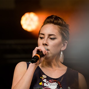 performing at Riddu Riddu Festival, 2019