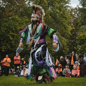 Performing on Orange Shirt Day (2021)