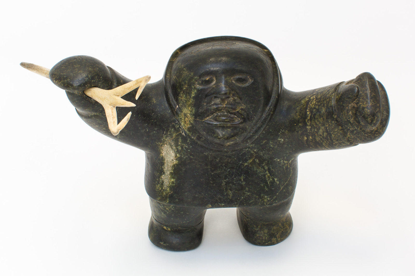 Untitled (hunter with rock) (1976)