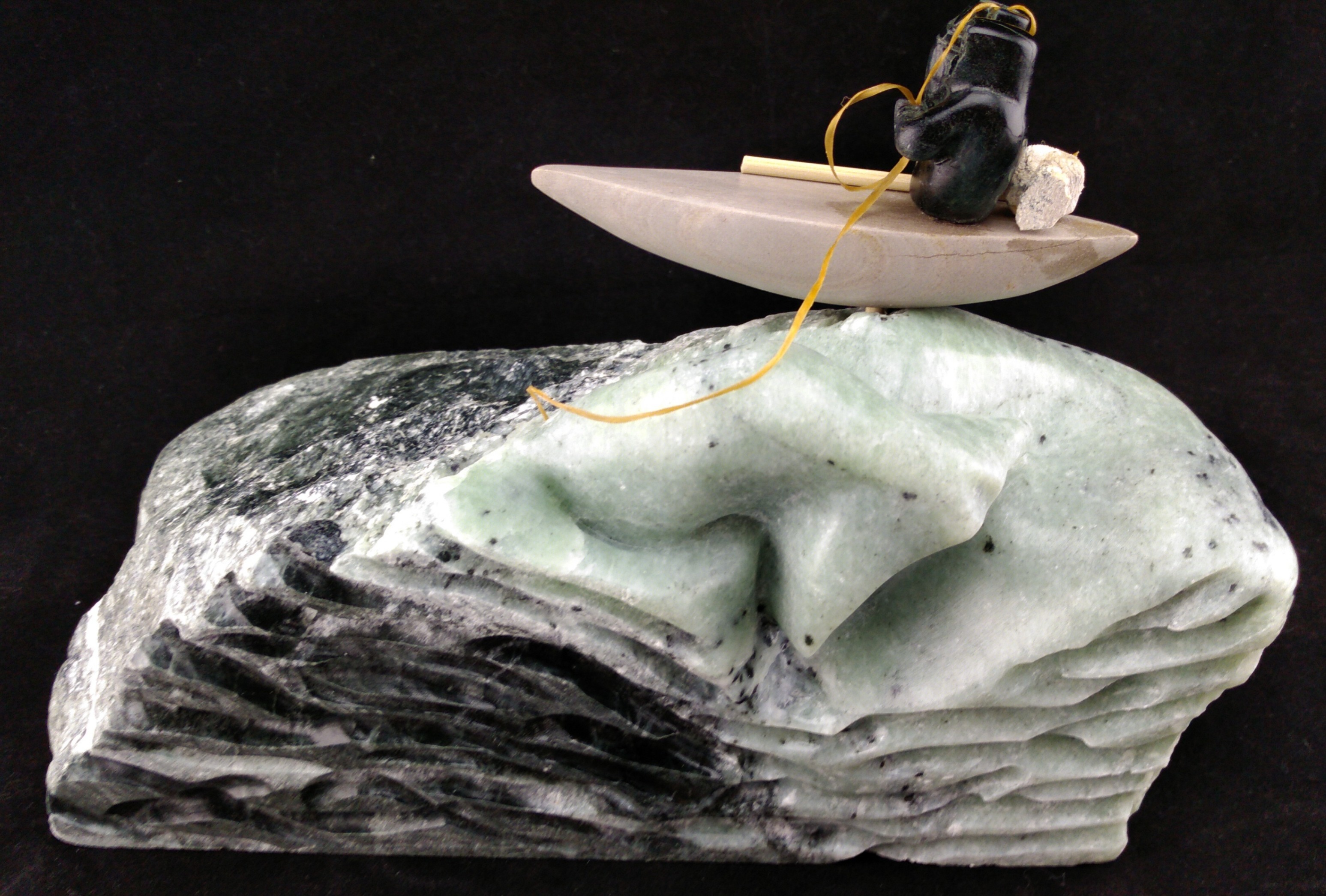 Whale Hunter Holding on for Dear Life (2019)