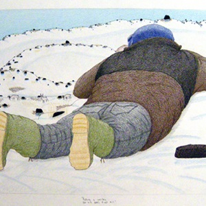 Picking a Caribou for his Son's First Kill (2012)