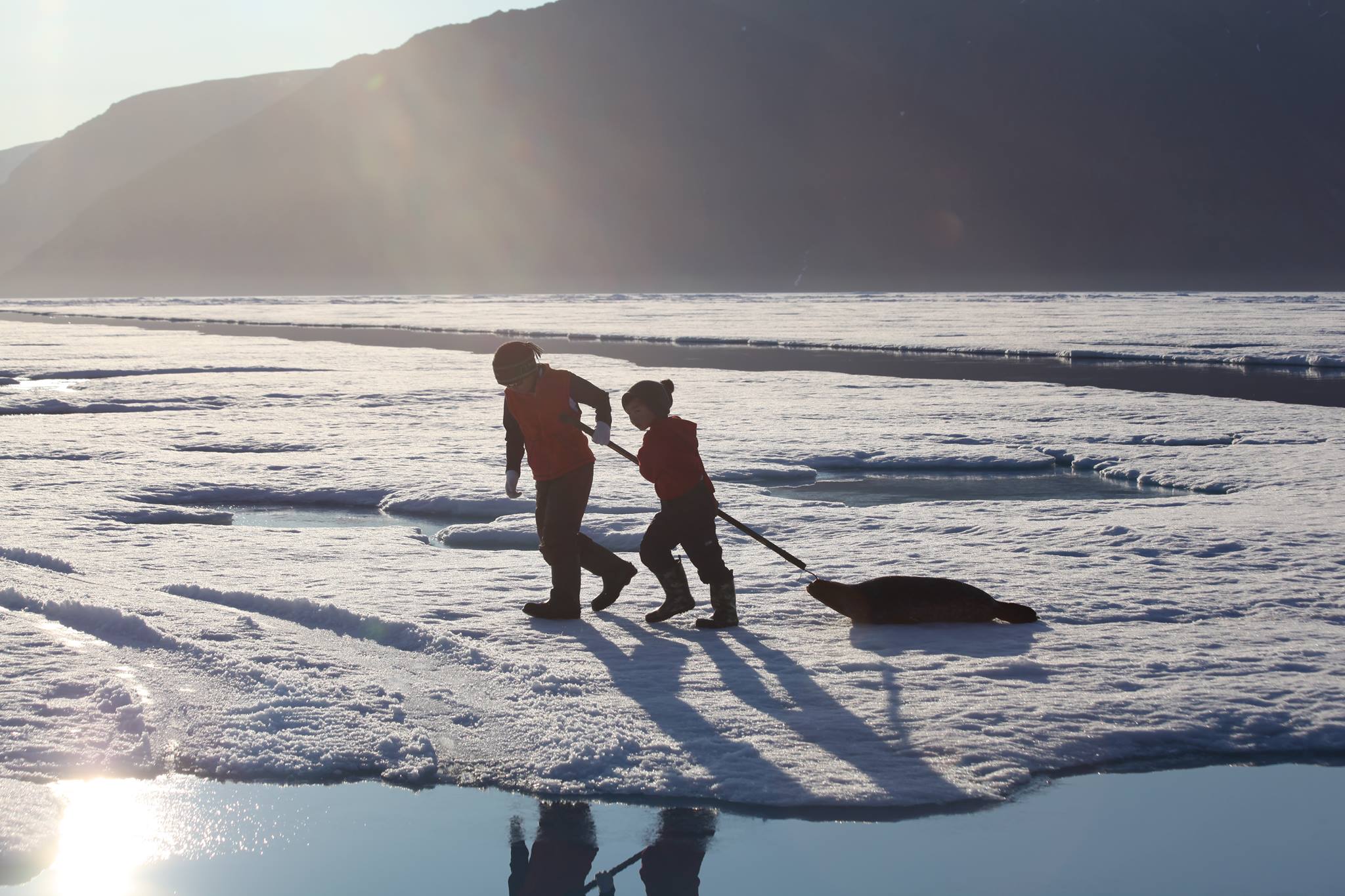 Untitled (June and Aajuraq Hunting)