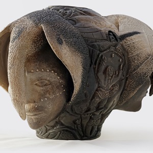 and John Kurok, Three Birds, Three Faces (date unknown)