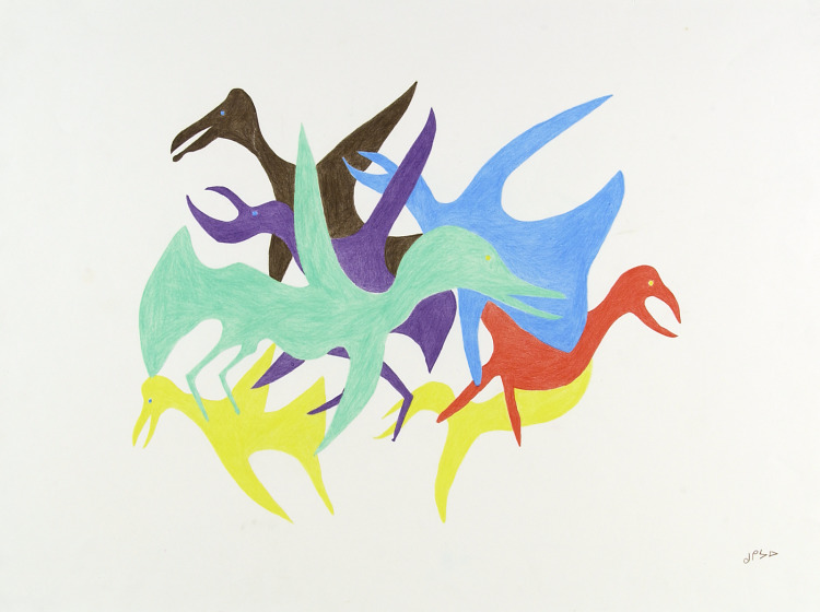 Flock of Seven Birds  1976