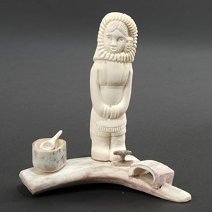 Mother and Child with Pot and Ulu