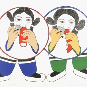 Two Girls Eating (1977)