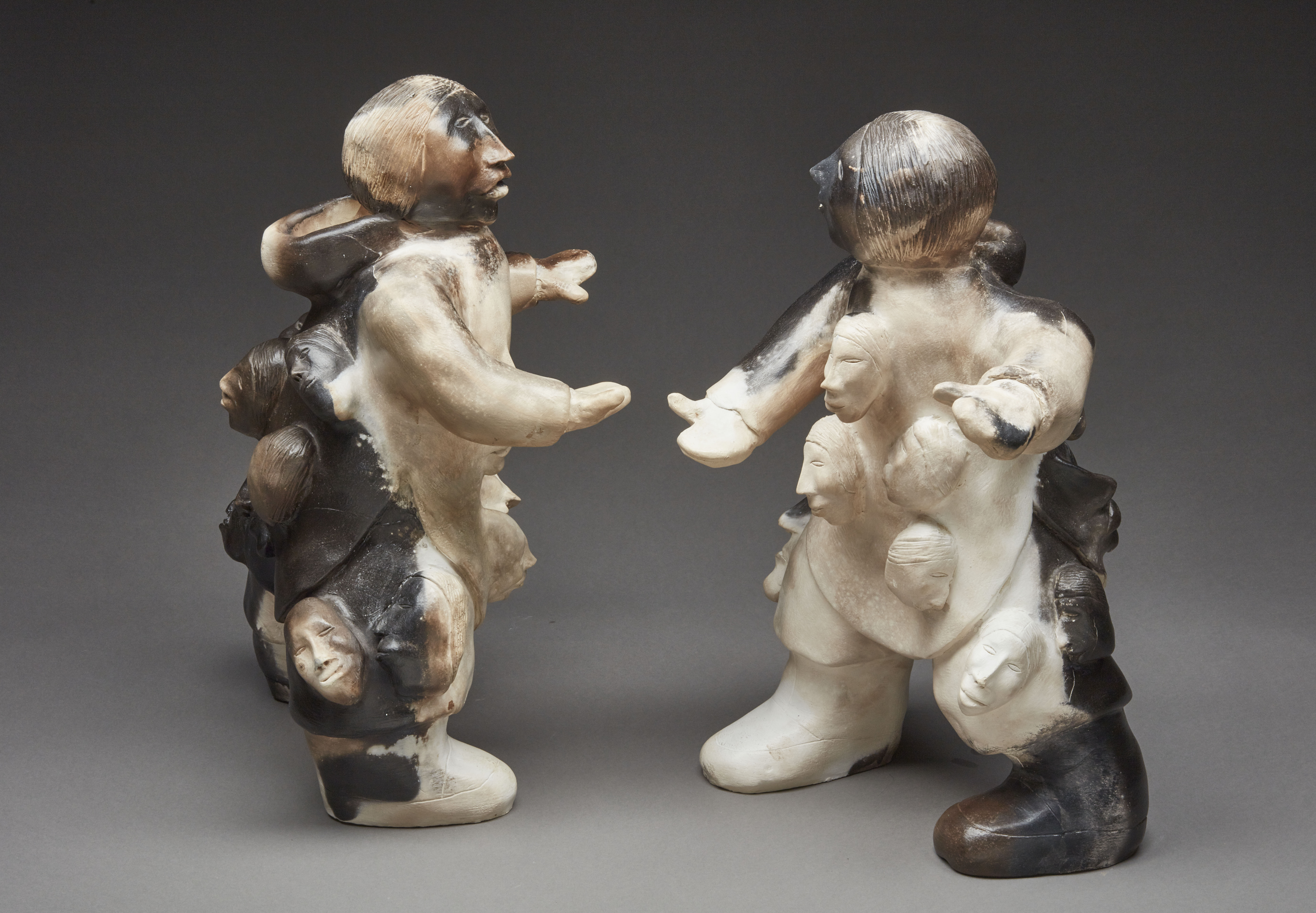 Two Friends Sharing Gossip (n.d.)