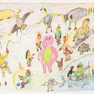 Barney Visits a Winter Camp (c. 1994)