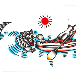 Chased by a Wolf (2020)