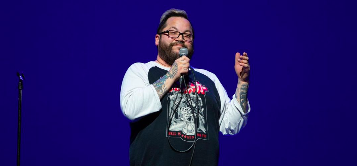 Performing at the Crack Up Comedy Fest (2022)