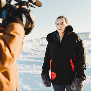 Creating a video for the Western Arctic Youth Collective in 2022