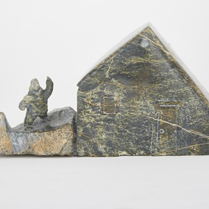 Boy Standing Beside a House (2002)