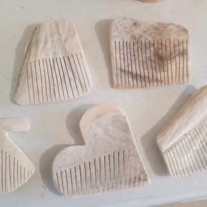 Moose antler combs (2024)
