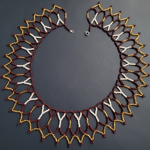 Untitled (Gold and brown necklace) (2022)