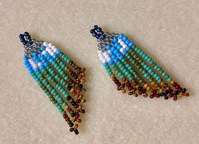 Landscape earrings (2021)