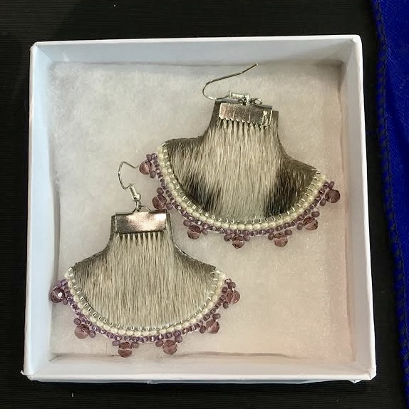 Sealskin earrings (2024)