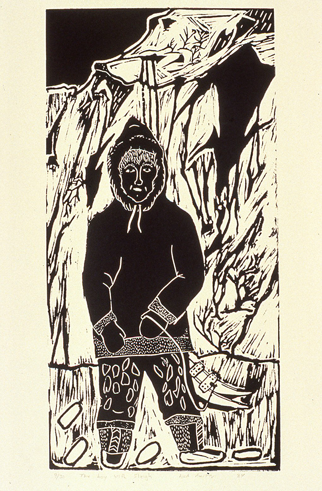 The Boy with Sleigh (1989)