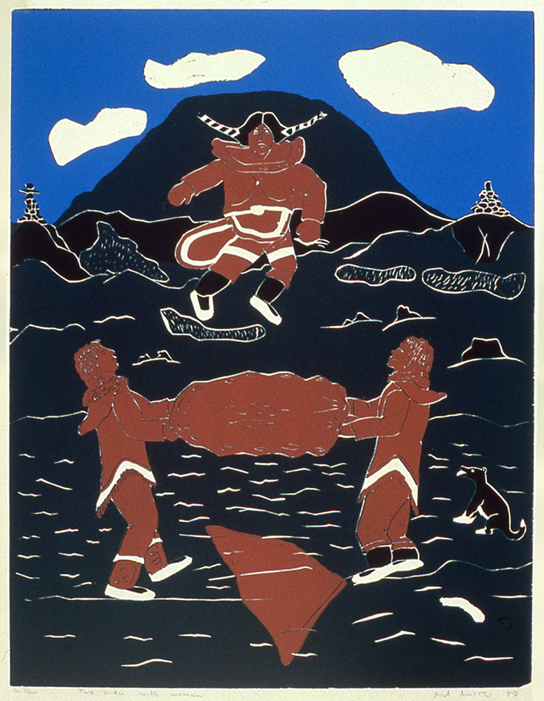 Two Men with Woman (c.1989)