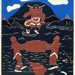 Two Men with Woman (c.1989)