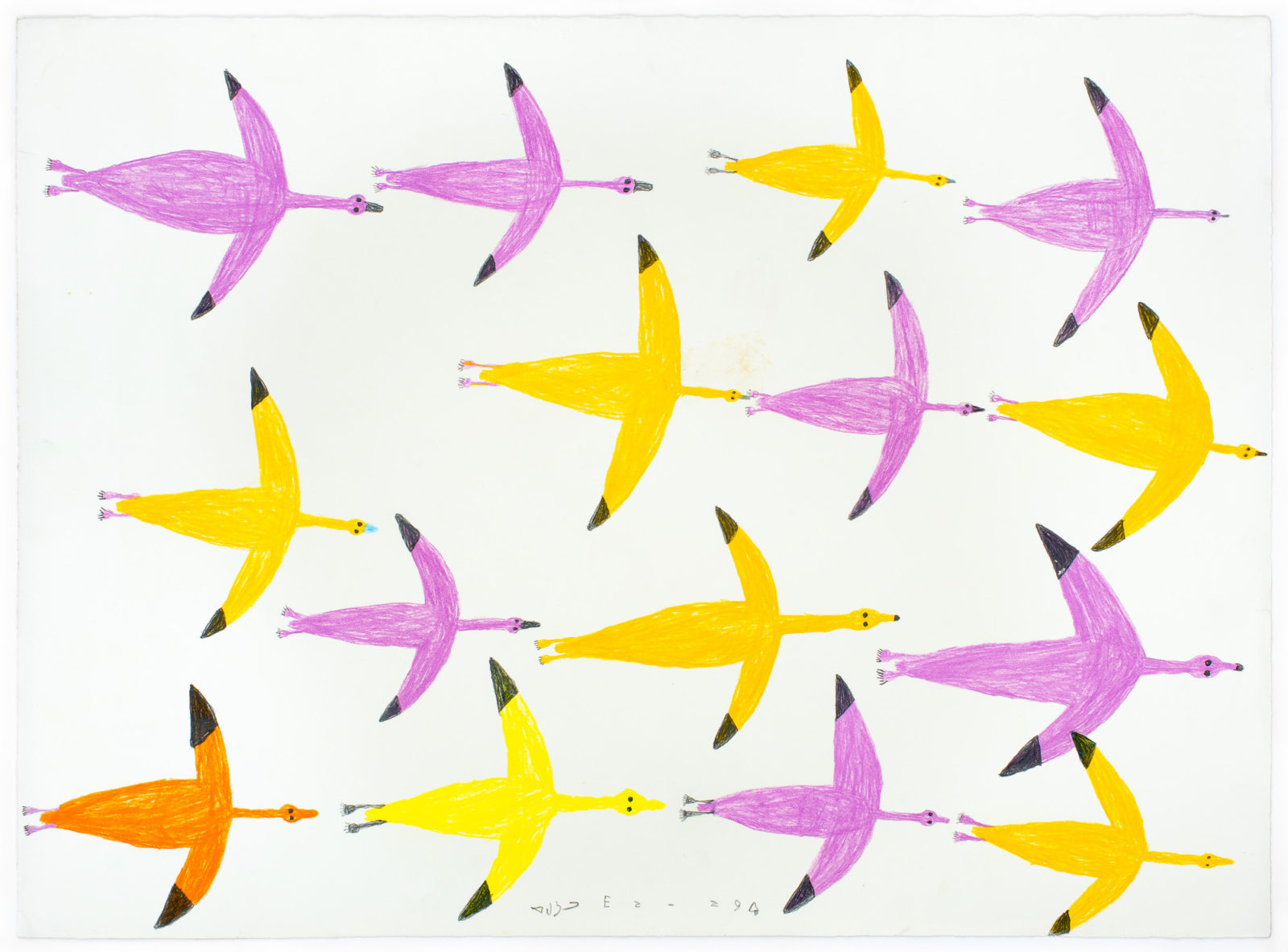 Untitled (Birds in Flight) (c.1970s)