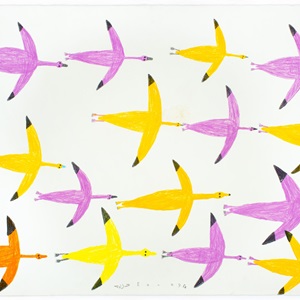 Untitled (Birds in Flight) (c.1970s)