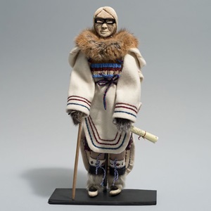 Pitseolak Returning from the Print Shop (2018)