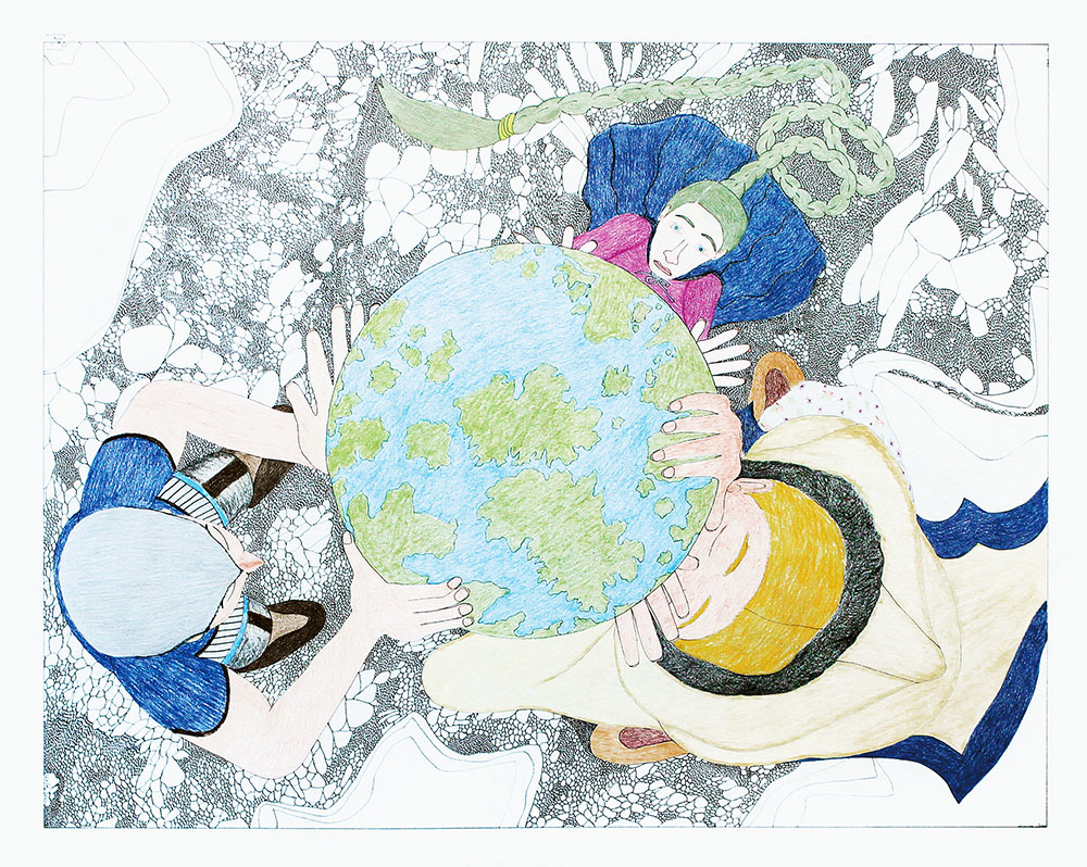 Composition (Holding Up The Globe) (2014)