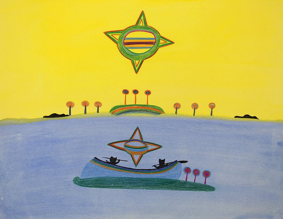 Untitled (Hunt by Canoe)