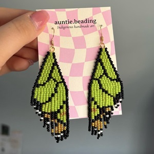 Butterfly fringe earrings (2024)