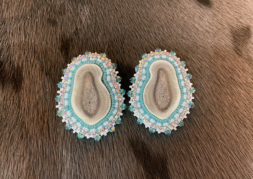 Antler earrings (2024)