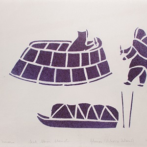 Building their snow house (1962)