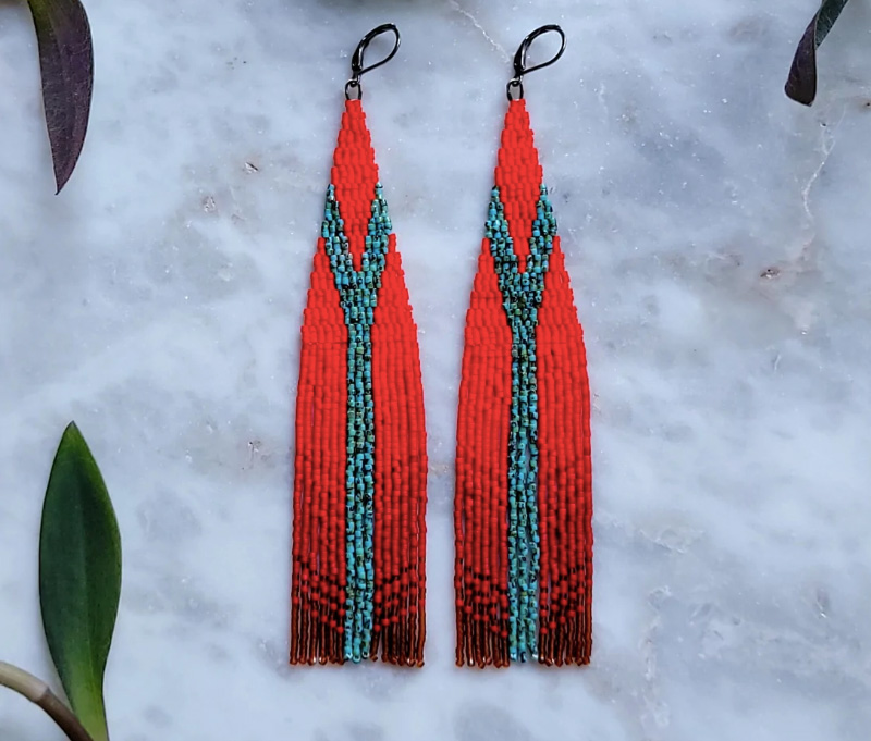 Amazonica Midi earrings (2022)
