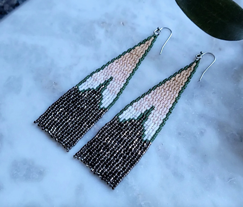 Lily of the Valley earrings (2022)