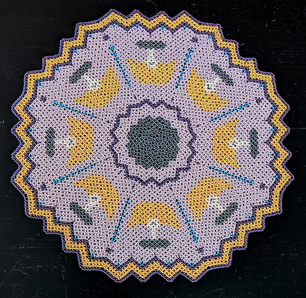 Beaded Ulu Doily (2021)