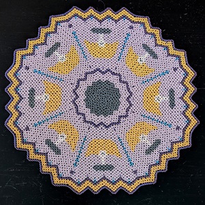 Beaded Ulu Doily (2021)