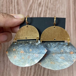 Double-sided fishskin ulus (2022)