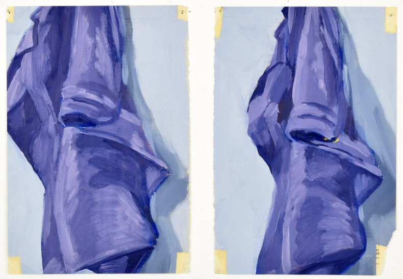 Untitled (diptych series) (2014)