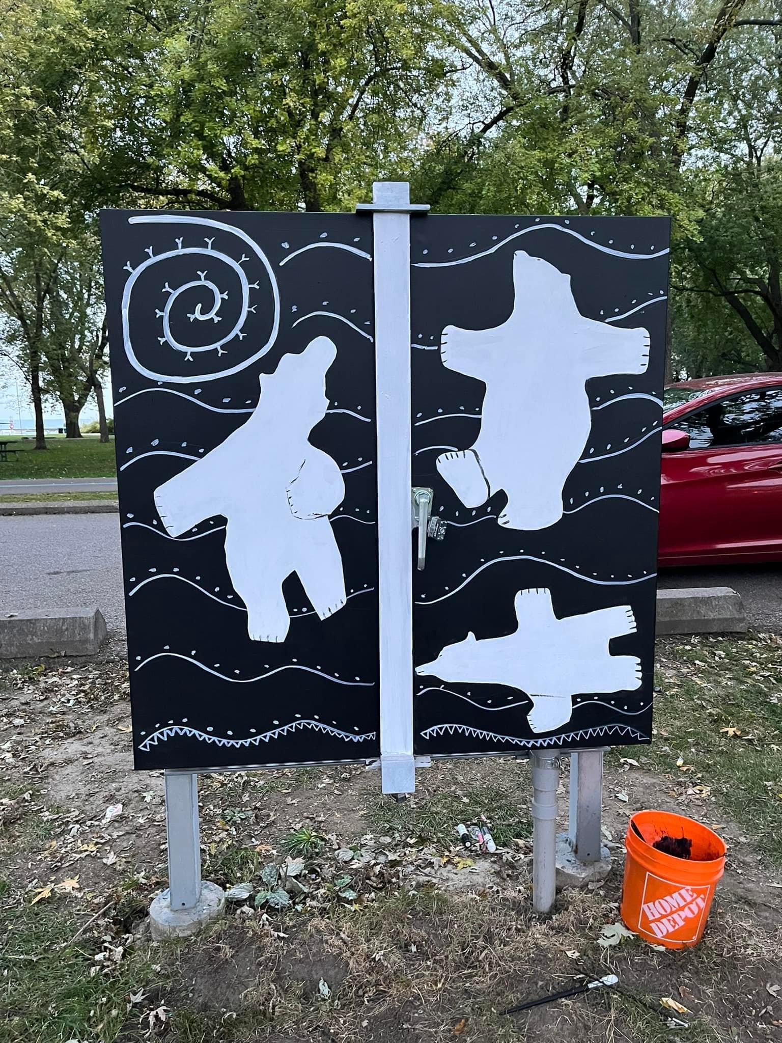 Dancing bears at Coronation Park