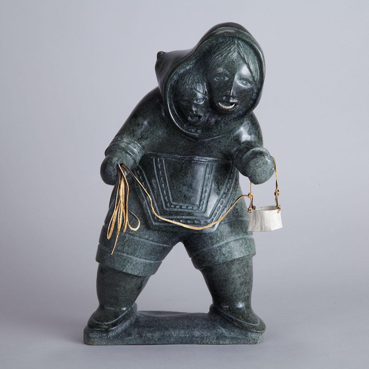 Woman Playing with Spinner (2014)