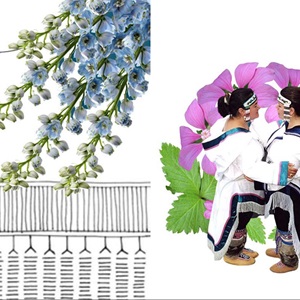 Spread from “Indigenous Sensations” zine (2021)