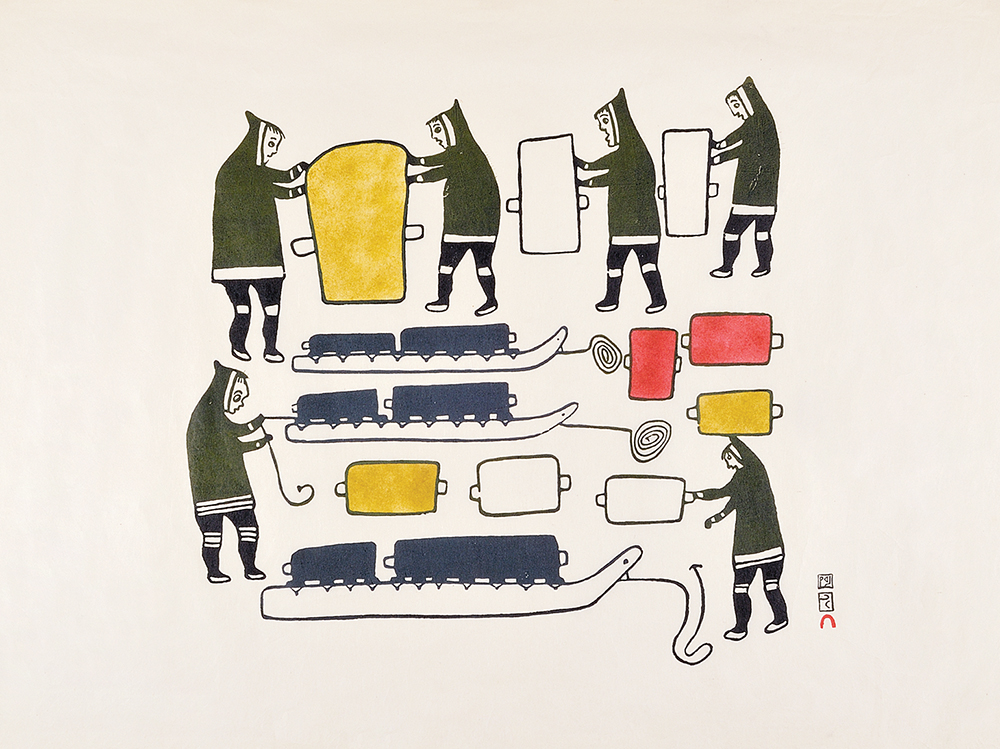 Loading Fur Bales (1966)