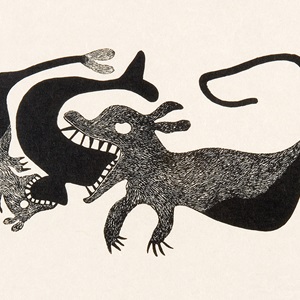 Sea Monsters Devouring Whale (1961)