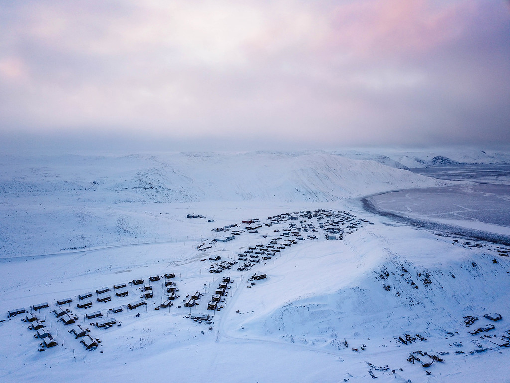 Untitled (Drone shot sunset) (2019)