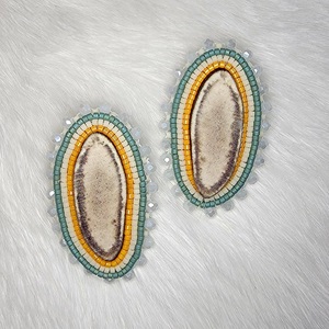 Pastel antler earrings (2022)