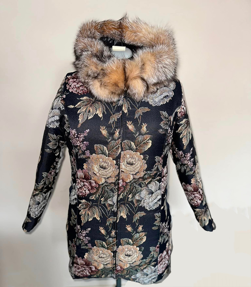 Dark Floral Parka (2023)